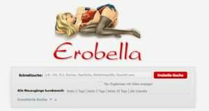 Startseite von Erobella