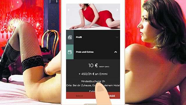 Mit der Huren App Peppr lassen sich per Handy Escort Girls bestellen